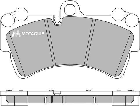 Motaquip LVXL1429 - Kit de plaquettes de frein, frein à disque cwaw.fr