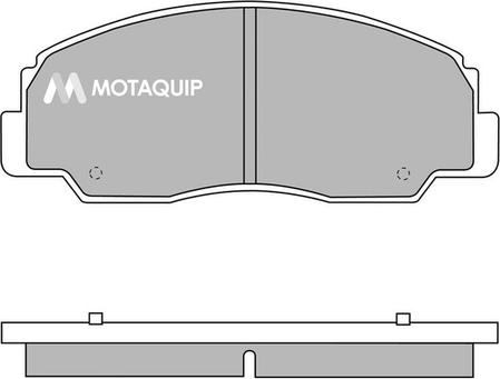 Motaquip LVXL147 - Kit de plaquettes de frein, frein à disque cwaw.fr