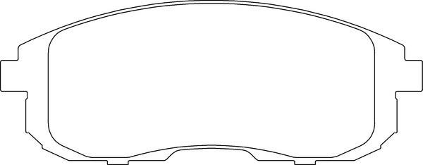 Motaquip LVXL1643 - Kit de plaquettes de frein, frein à disque cwaw.fr