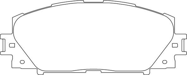 Motaquip LVXL1634 - Kit de plaquettes de frein, frein à disque cwaw.fr