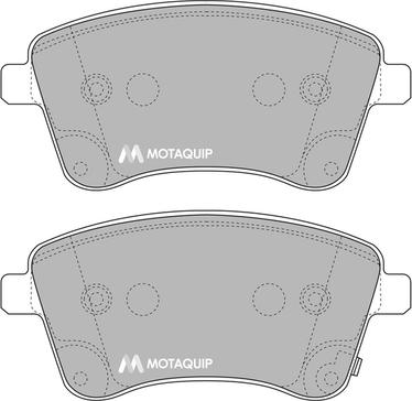 Motaquip LVXL1679 - Kit de plaquettes de frein, frein à disque cwaw.fr