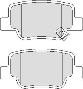 Motaquip LVXL1674 - Kit de plaquettes de frein, frein à disque cwaw.fr