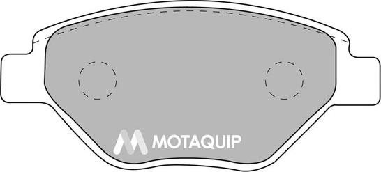 Motaquip LVXL1095 - Kit de plaquettes de frein, frein à disque cwaw.fr