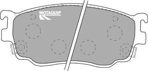 Motaquip LVXL1068 - Kit de plaquettes de frein, frein à disque cwaw.fr