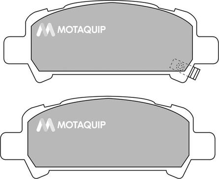 Motaquip LVXL1010 - Kit de plaquettes de frein, frein à disque cwaw.fr