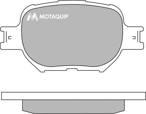 Motaquip LVXL1011 - Kit de plaquettes de frein, frein à disque cwaw.fr