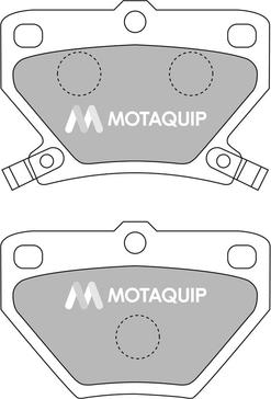 Motaquip LVXL1013 - Kit de plaquettes de frein, frein à disque cwaw.fr