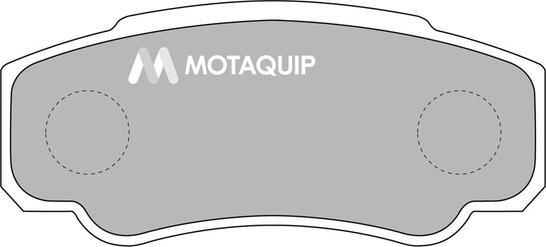 Motaquip LVXL1089 - Kit de plaquettes de frein, frein à disque cwaw.fr