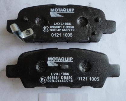 Motaquip LVXL1086 - Kit de plaquettes de frein, frein à disque cwaw.fr