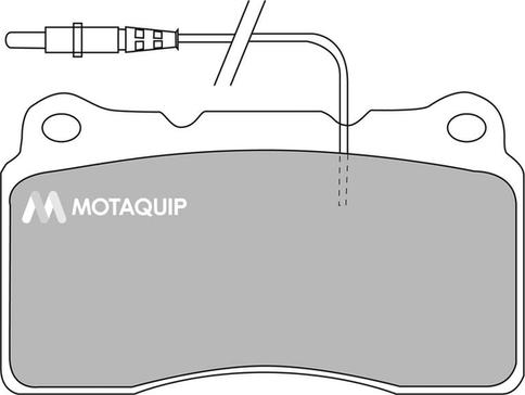 Motaquip LVXL1088 - Kit de plaquettes de frein, frein à disque cwaw.fr