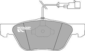 Motaquip LVXL1030 - Kit de plaquettes de frein, frein à disque cwaw.fr