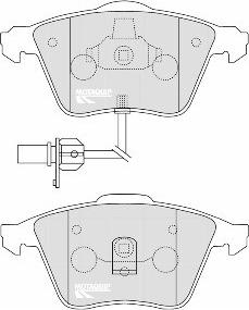 Motaquip LVXL1031 - Kit de plaquettes de frein, frein à disque cwaw.fr