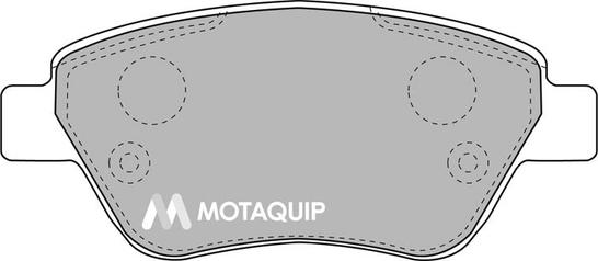 Motaquip LVXL1038 - Kit de plaquettes de frein, frein à disque cwaw.fr