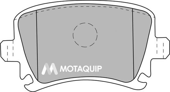 Motaquip LVXL1141 - Kit de plaquettes de frein, frein à disque cwaw.fr