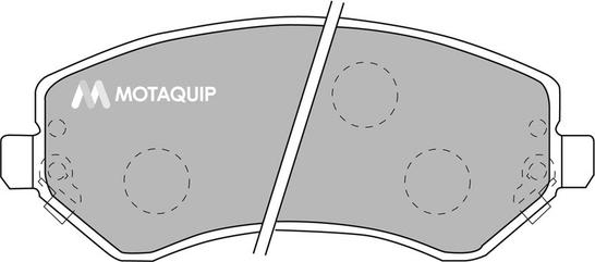 Motaquip LVXL1142 - Kit de plaquettes de frein, frein à disque cwaw.fr