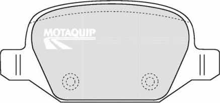 Motaquip LVXL1164 - Kit de plaquettes de frein, frein à disque cwaw.fr