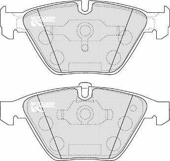 Motaquip LVXL1168 - Kit de plaquettes de frein, frein à disque cwaw.fr