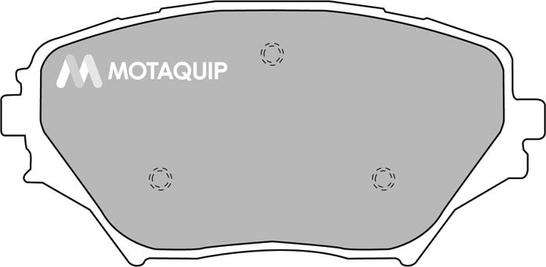 Motaquip LVXL1109 - Kit de plaquettes de frein, frein à disque cwaw.fr