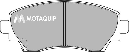 Motaquip LVXL1104 - Kit de plaquettes de frein, frein à disque cwaw.fr