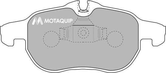 Motaquip LVXL1119 - Kit de plaquettes de frein, frein à disque cwaw.fr