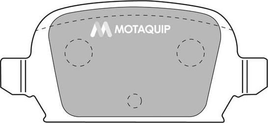 Motaquip LVXL1114 - Kit de plaquettes de frein, frein à disque cwaw.fr