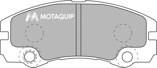 Motaquip LVXL1115 - Kit de plaquettes de frein, frein à disque cwaw.fr