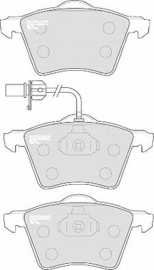 Motaquip LVXL1130 - Kit de plaquettes de frein, frein à disque cwaw.fr