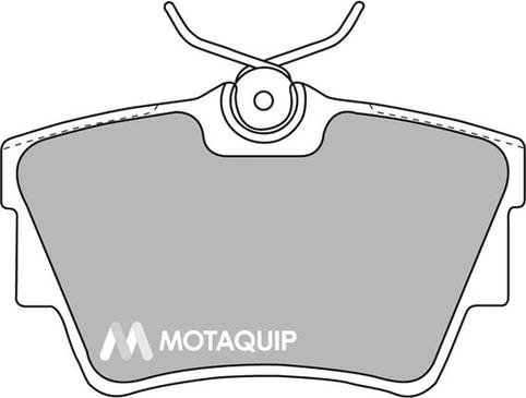 Motaquip LVXL1132 - Kit de plaquettes de frein, frein à disque cwaw.fr