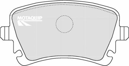 Motaquip LVXL1172 - Kit de plaquettes de frein, frein à disque cwaw.fr