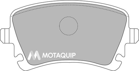 Motaquip LVXL1172 - Kit de plaquettes de frein, frein à disque cwaw.fr