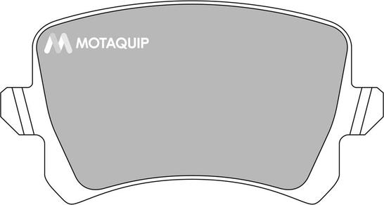 Motaquip LVXL1391 - Kit de plaquettes de frein, frein à disque cwaw.fr