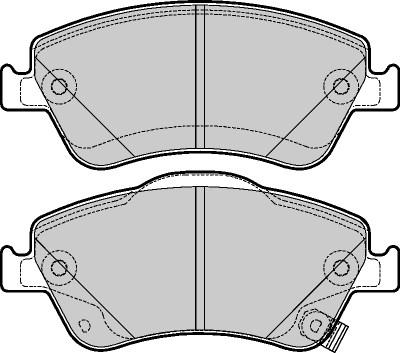 Motaquip LVXL1392 - Kit de plaquettes de frein, frein à disque cwaw.fr