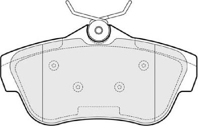 Motaquip LVXL1344 - Kit de plaquettes de frein, frein à disque cwaw.fr