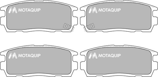 Motaquip LVXL1346 - Kit de plaquettes de frein, frein à disque cwaw.fr