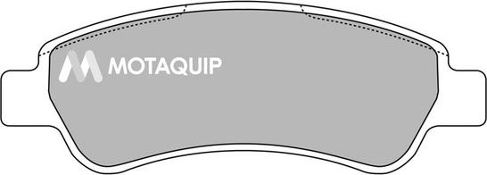 Motaquip LVXL1341 - Kit de plaquettes de frein, frein à disque cwaw.fr