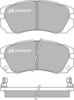 Motaquip LVXL134 - Kit de plaquettes de frein, frein à disque cwaw.fr