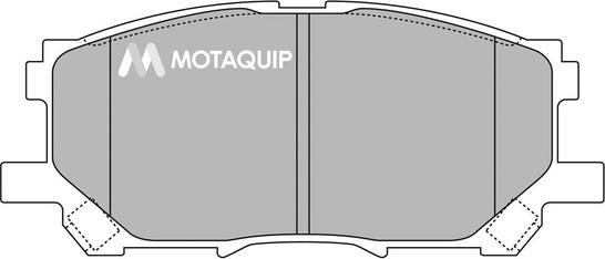 Motaquip LVXL1366 - Kit de plaquettes de frein, frein à disque cwaw.fr