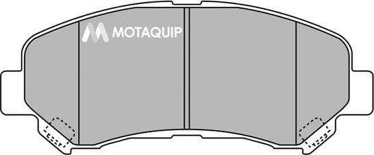 Motaquip LVXL1360 - Kit de plaquettes de frein, frein à disque cwaw.fr