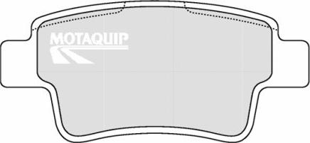 Motaquip LVXL1309 - Kit de plaquettes de frein, frein à disque cwaw.fr