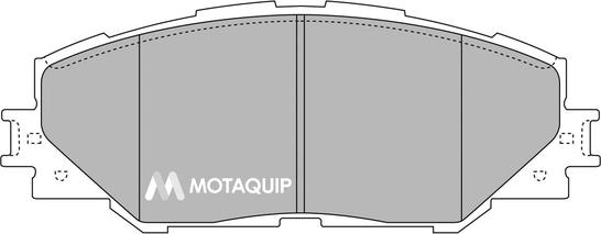 Motaquip LVXL1306 - Kit de plaquettes de frein, frein à disque cwaw.fr