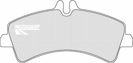 Motaquip LVXL1315 - Kit de plaquettes de frein, frein à disque cwaw.fr