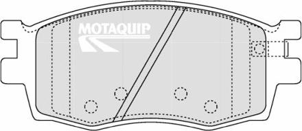 Motaquip LVXL1311 - Kit de plaquettes de frein, frein à disque cwaw.fr