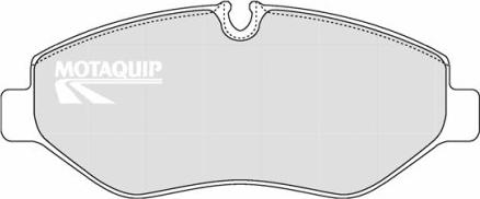 Motaquip LVXL1313 - Kit de plaquettes de frein, frein à disque cwaw.fr