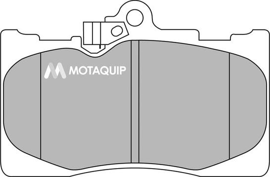 Motaquip LVXL1335 - Kit de plaquettes de frein, frein à disque cwaw.fr