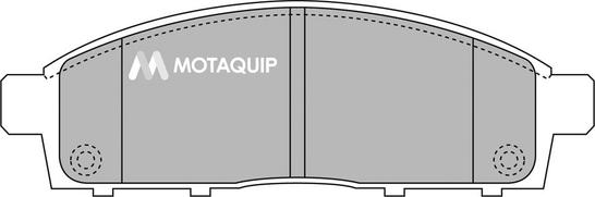 Motaquip LVXL1336 - Kit de plaquettes de frein, frein à disque cwaw.fr