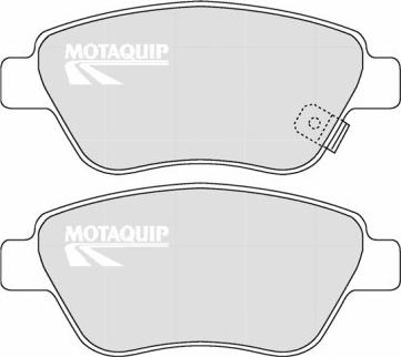 Motaquip LVXL1320 - Kit de plaquettes de frein, frein à disque cwaw.fr