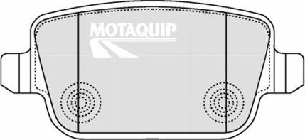 Motaquip LVXL1294 - Kit de plaquettes de frein, frein à disque cwaw.fr