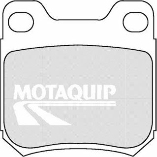 Motaquip LVXL1298 - Kit de plaquettes de frein, frein à disque cwaw.fr