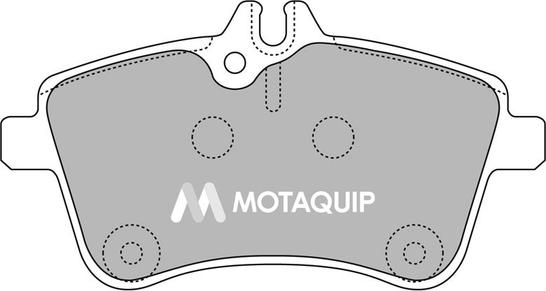 Motaquip LVXL1268 - Kit de plaquettes de frein, frein à disque cwaw.fr