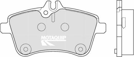 Motaquip LVXL1267 - Kit de plaquettes de frein, frein à disque cwaw.fr